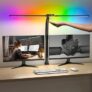 מנורת שולחן LED עם תאורת RGB Touch